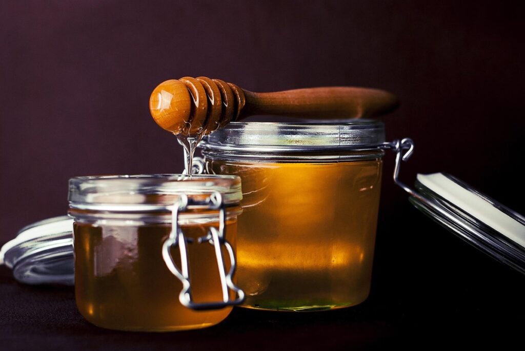 honey nutrition labels