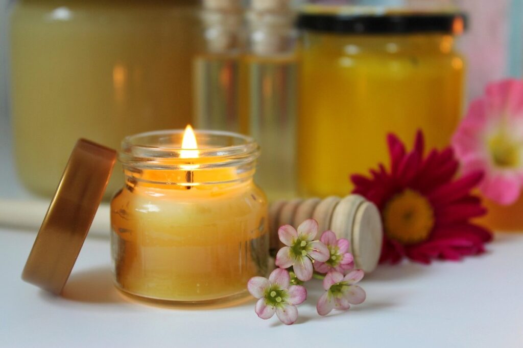 Bees wax candles